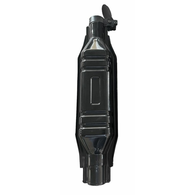 Silenziatore corto con parapioggia CNH 580710