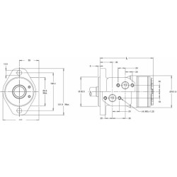Motore orbitale Danfoss WR320