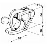 Chiusura a blocco leggera Ã˜ 30mm