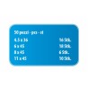 Assortimento 50 spine a scatto