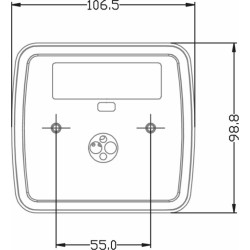 Fanale posteriore dx LED  106,5x98x35mm