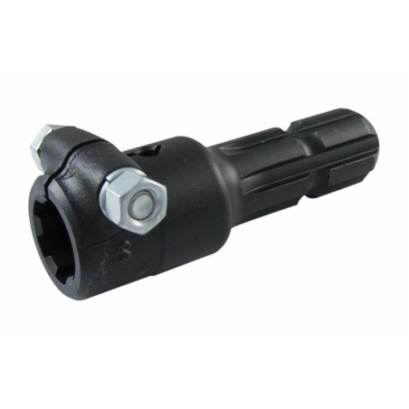 Riduzione per presa di forza bonificata con profilo esterno con profilo esterno 1"3/8 con 6 scanalature con bullone e lunghezza 