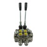 Distributore oleodinamico Ama a 2 leve doppio effetto - 40L