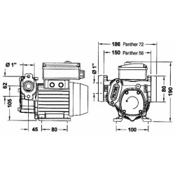 Elettropompa Panther 56 400V