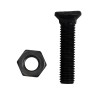 Bullone testa ovale M10x45 con dado