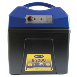 Elettrificatore per recinti Ama B2000 a batteria da 12/9V