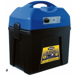 Elettrificatore per recinti Ama B2000 a batteria da 12/9V