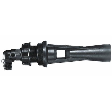 Agitatore idraulico ispezionabile con ugello Ã˜ 2mm e raccordo curvo 90Â°
