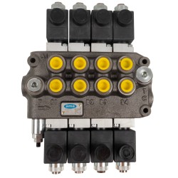 Distributore elettrico 4 sezioni 3/8 BASIC