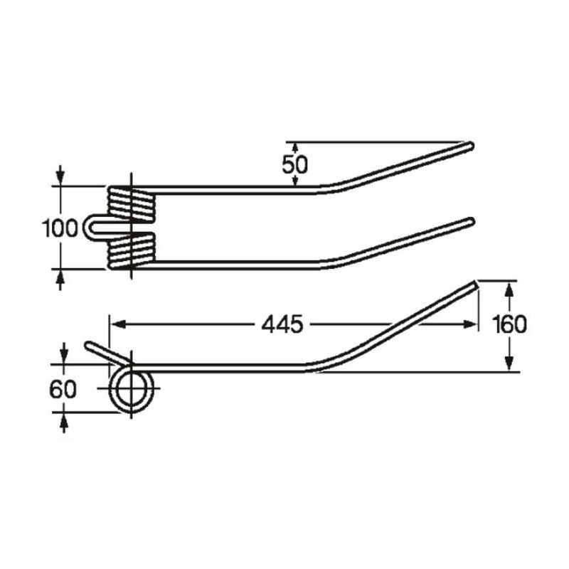 Dente giroandanatore adattabile Slam Girorami filo 8,5