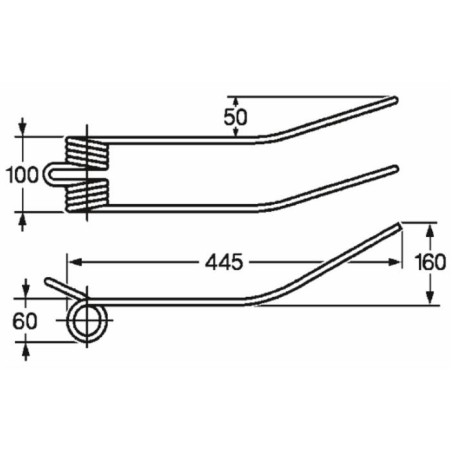 Dente giroandanatore adattabile Slam Girorami filo 8,5