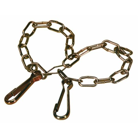 Catena per coperchio controcuffie. Lunghezza 110mm.