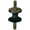 Antivibranti cilindrici sgolati 40x30x27mm M8