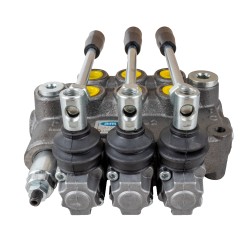 Distributore oleodinamico Ama basic da 3/8â€ 3 leve 40L/min per trattori