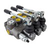 Distributore oleodinamico Ama basic da 3/8â€ 3 leve 40L/min per trattori