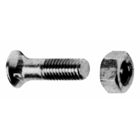 Bullone tspqst 120Â° M14x60 con dado