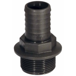 Raccordo portagomma dritto Ã˜ 40 filetto maschio