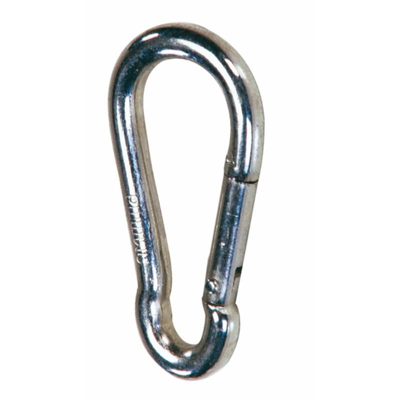 Moschettone filo diametro 6mm lunghezza 60mm