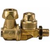Getto M76 filetto maschio 1/4' e ghiera per ugelli Ã˜ 18mm