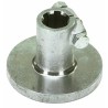 Mozzo scanalato profilo 1â€3/8 lungo 83mm 6 cave con flangia