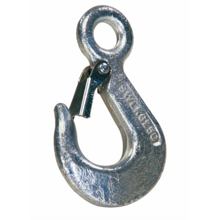 Gancio con sicura portata 500kg