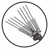 Astina carbonio per abbacchiatore 170mm
