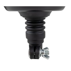 Lampeggiante alogeno per trattori base flessibile magnetica 12V 55W