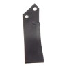 Zappa sx adattabile Breviglieri,piatto 60x6,foro 12,5