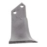 Zappa sx adattabile Breviglieri,piatto 60x6,foro 12,5