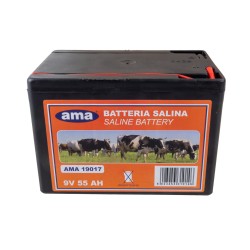 Batteria Ama in zinco carbone per recinti elettrici 9V 55A