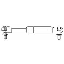 Molla a gas Stabilus estensione max 405mm 200 N adattabile al riferimento originale 000986292