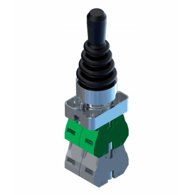 Joystick a 4 funzioni con ritorno a molla in posizione neutra