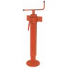 Servotimone regolabile per rimorchi 610mm carico verticale 600kg