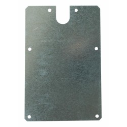 Lamiera porta targa