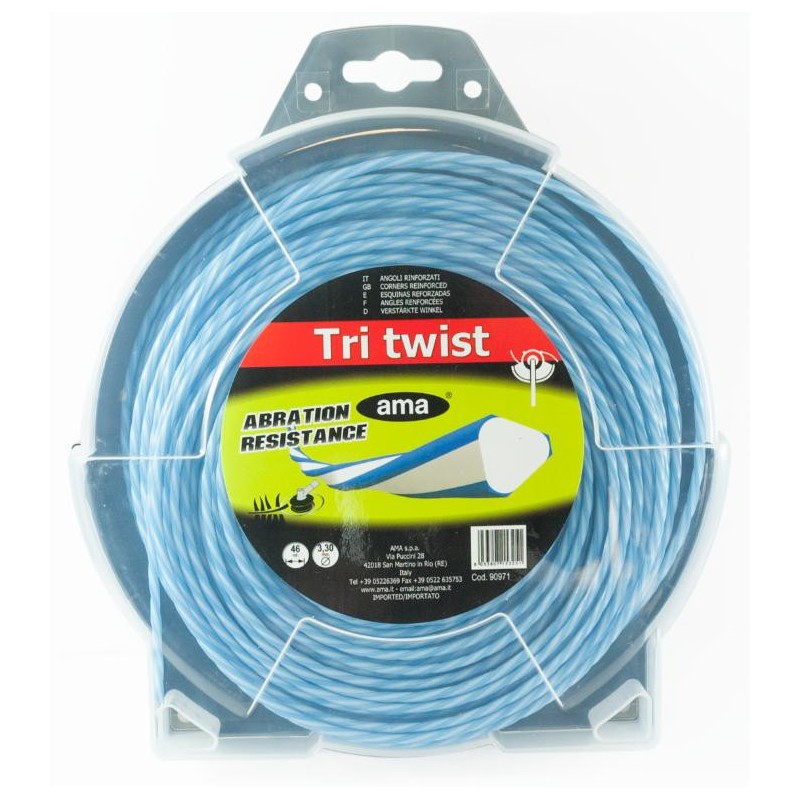 Filo decespugliatore Tri Twist Ã˜ 4mm bobina da 34m