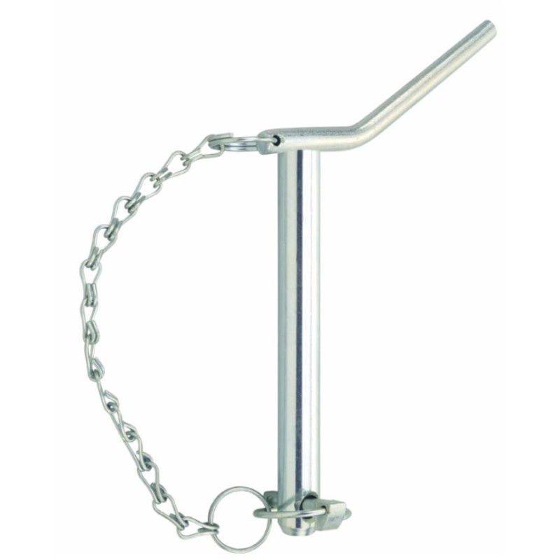 Perno con maniglia,spina e catena Ã¸ 22x130mm