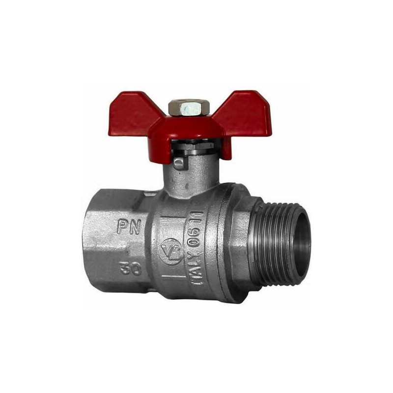 Valvola a sfera passaggio totale M-F 3/4"