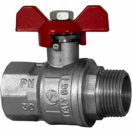 Valvola a sfera passaggio totale M-F 3/4"
