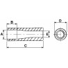 Bussola supporto per punte Ã¸ 42mm