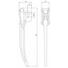 Chiusura per rimorchio Marotta Ã˜ 21mm