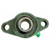 Supporto a flangia con due fori Ama UCFL 206 con cuscinetto Ã˜ 30mm
