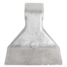 Mazza trincia larghezza 120mm lunghezza 110mm attacco 40mm e foro Ã˜ 16,5mm