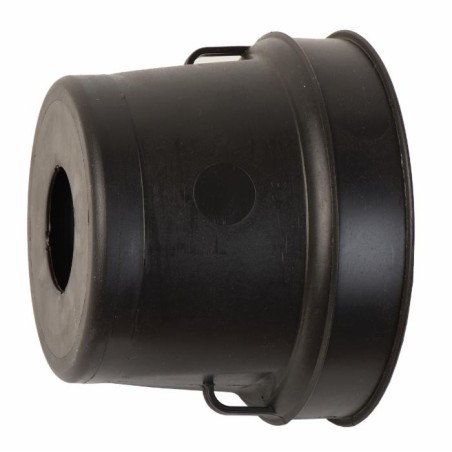 Controcuffia tonda in plastica rigida,lunghezza 150mm