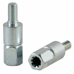 Kit inserti coppia conica per decespugliatore composto da 6 pezzi