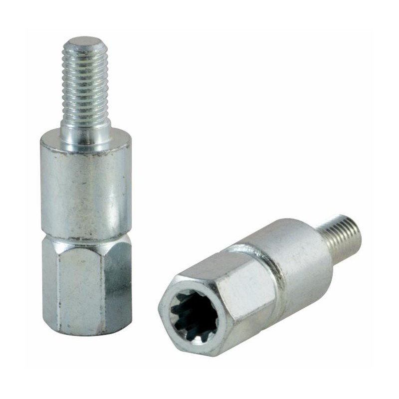 Kit inserti coppia conica per decespugliatore composto da 6 pezzi