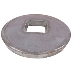 Flangia 145X15 foro quadro 41mm concava