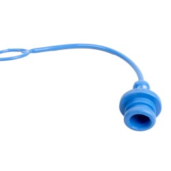 Tappo per innesto rapido blu femmina da M1/2"
