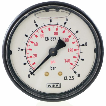 Manometro ABS Ã˜ 63mm scala 0:60 filetto posteriore M1/4"