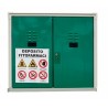 Armadio per fitosanitari a 2 ante 80x40x100cm