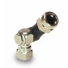 Getto snodato singolo con filetto femmina Ã˜ 12x19